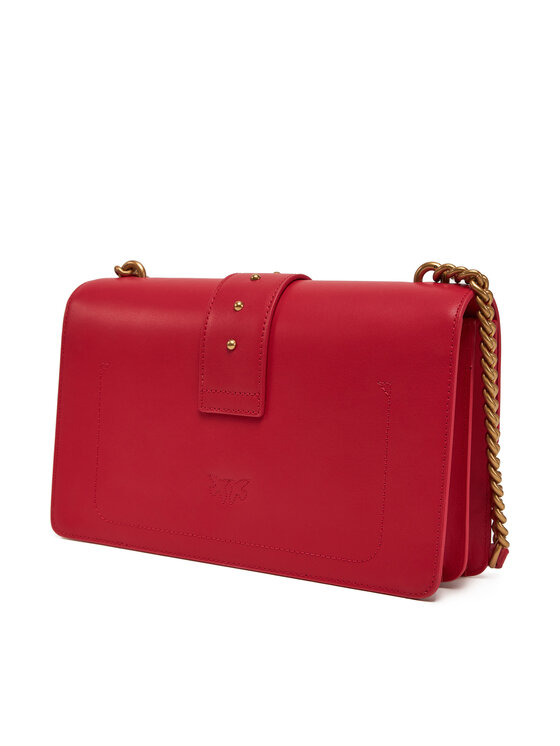 PINKO PINKO Ročna torba Love One Classic Cl PE 25 PCPL 100053 A0F1 Rdeča