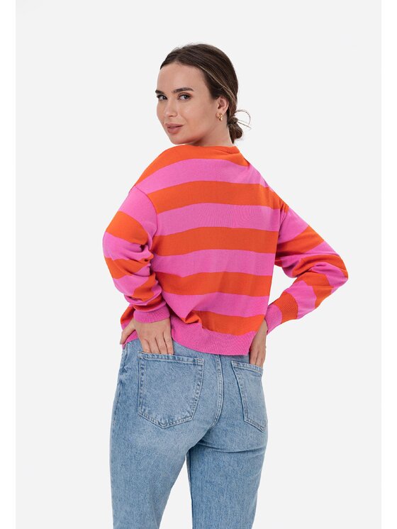 LAURELLA LAURELLA Svetr Laurella 6TU013926 Barevná Regular Fit