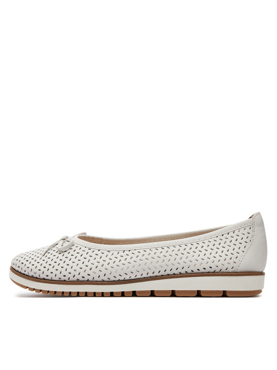 Tamaris Tamaris Ballerine 1-22121-42 Bianco