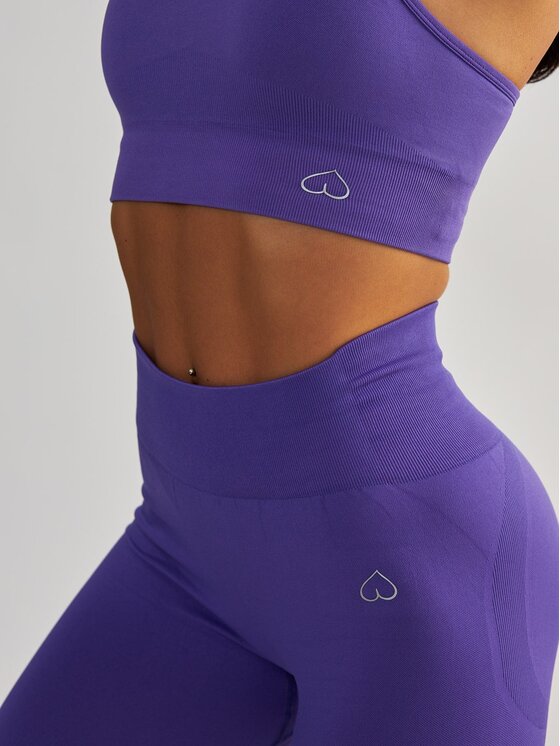 BeShaped BeShaped Legginsy Modelujące - Shape Up Fioletowy Shaping Fit