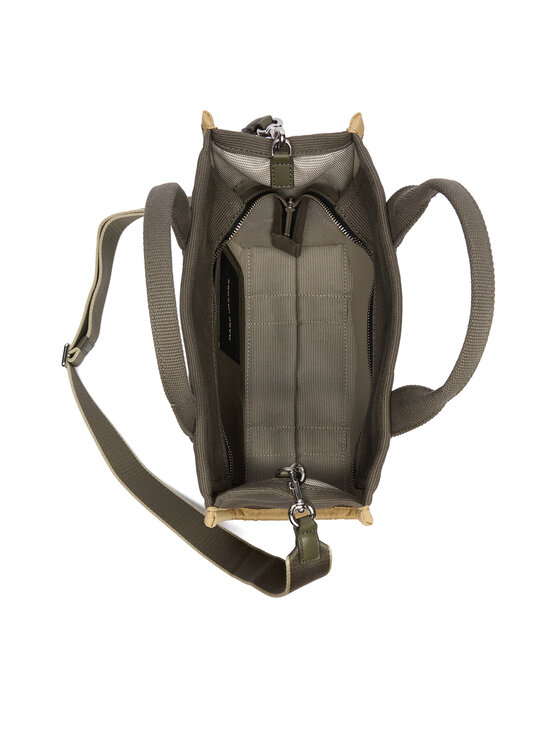 Marc Jacobs Marc Jacobs Ročna torba The Jacquard Medium Tote Bag M0017027 Khaki