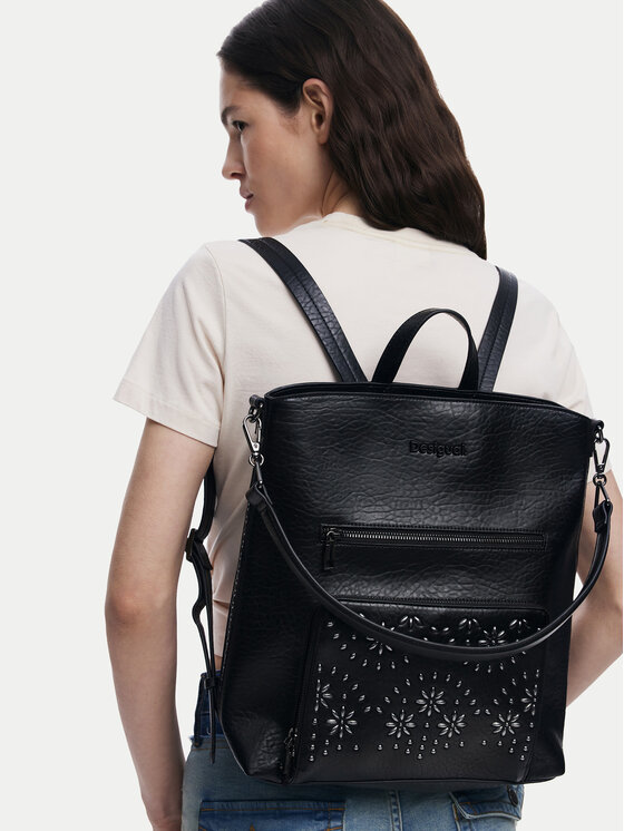 Desigual Desigual Ruksak 25SAKP22 Crna