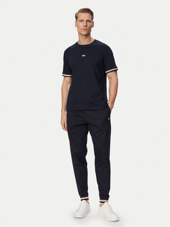 BOSS BOSS Melegítő alsó Iconic 50554830 Sötétkék Regular Fit