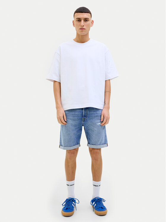 Jack&Jones Jack&Jones Kratke traperice Rick 12269612 Plava Regular Fit