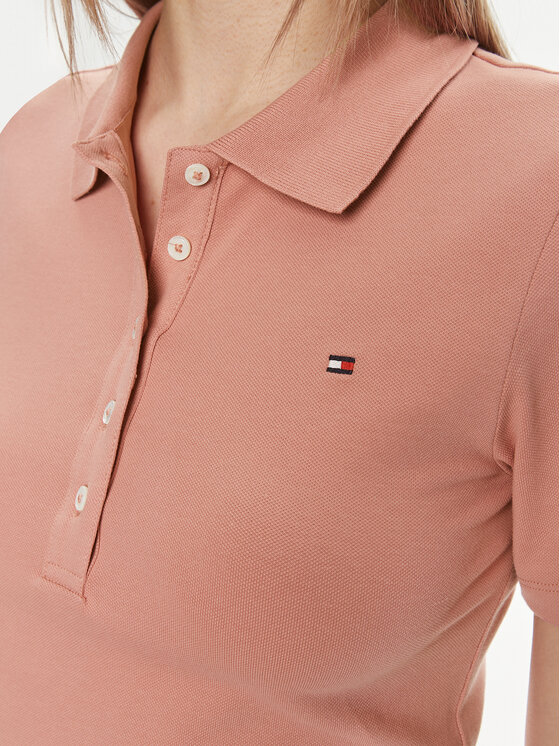 Tommy Hilfiger Tommy Hilfiger Tricou polo 1985 WW0WW37823 Roz Slim Fit