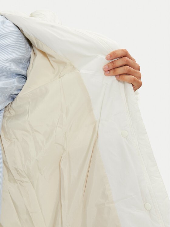 Calvin Klein Jeans Calvin Klein Jeans Žieminė striukė J20J224122 Écru Relaxed Fit