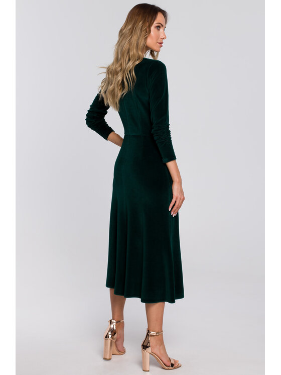 Made of Emotion Made of Emotion Abito da cocktail M557 Verde Custom Fit