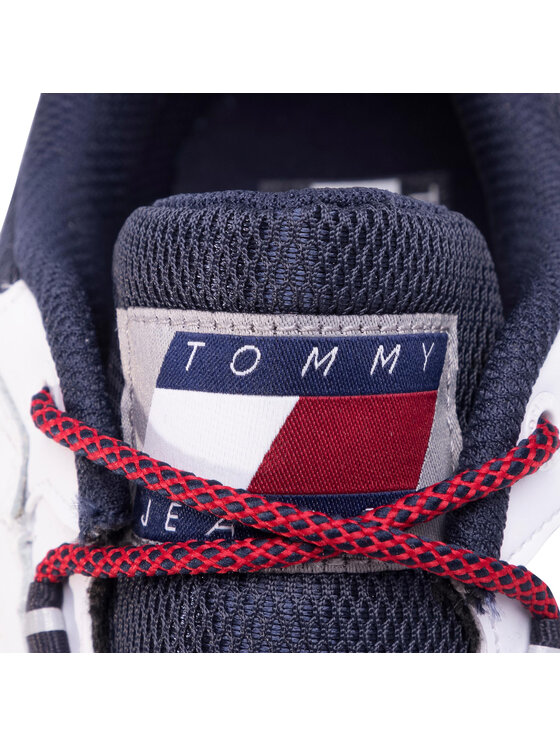 Tommy Jeans Tommy Jeans Sneakers Heritage Retro Sneaker EM0EM00404 Bianco