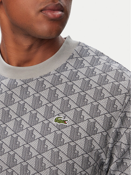 Lacoste Lacoste T-shirt TH1197 Grigio Regular Fit