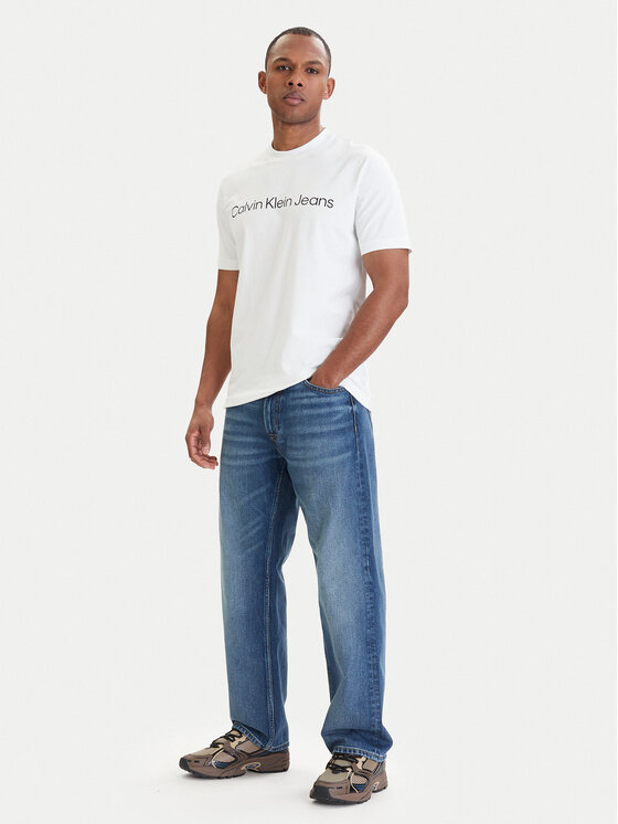 Calvin Klein Jeans Calvin Klein Jeans T-Shirt LV04RAB810 Bílá Regular Fit