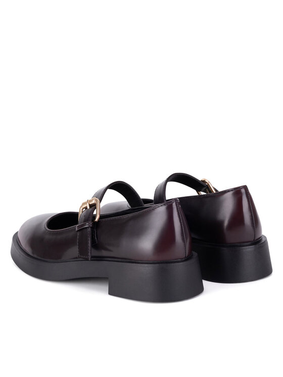 JENNY JENNY Poolsaapad HY58107-1 Bordoopunane