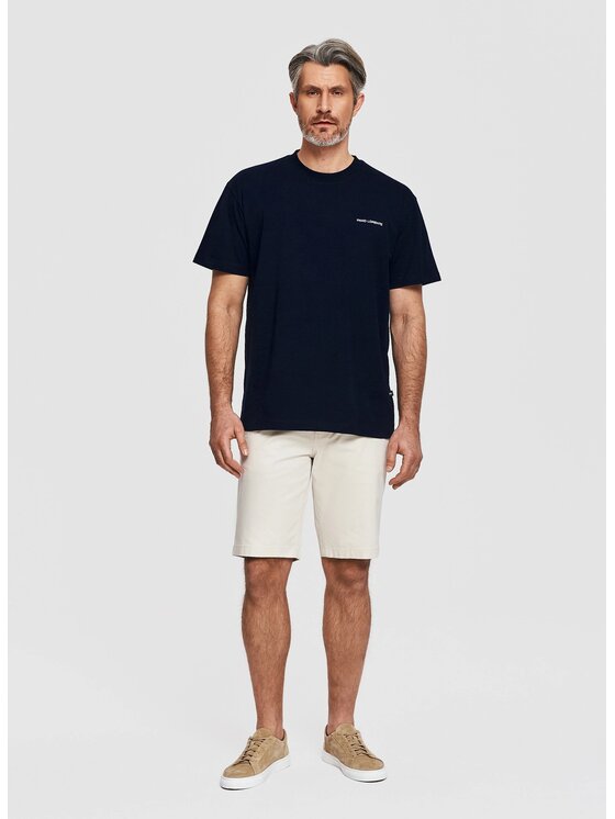 Pako Lorente Pako Lorente T-Shirt P26SF-TT-006 Granatowy Classic Fit