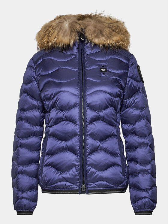 Blauer Giubbotto piumino 23WBLDC03093 Viola Regular Fit, taglia : XS