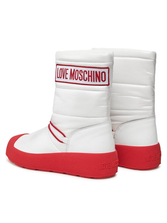 LOVE MOSCHINO LOVE MOSCHINO Μπότες Χιονιού JA15855H0HIN010B Λευκό