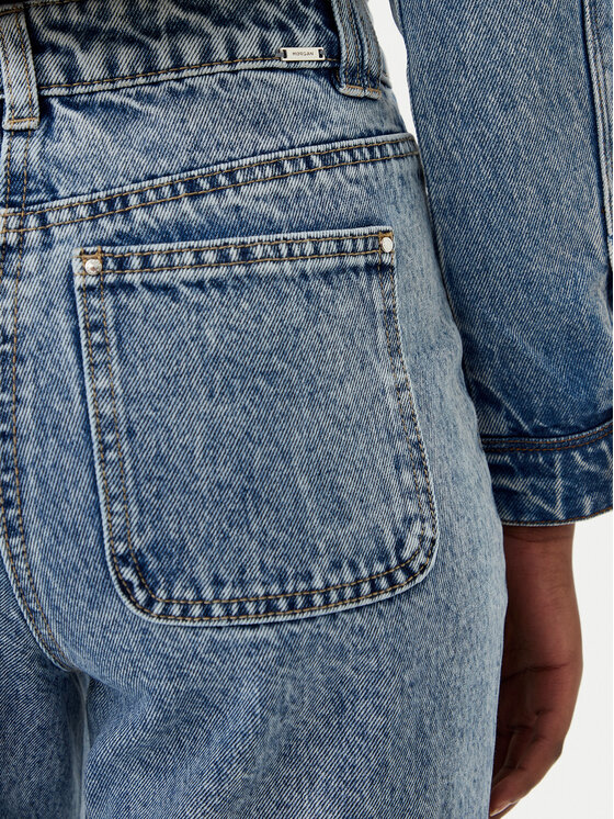 Morgan Morgan Jeansy 251-PCHARME Błękitny Bootcut Fit