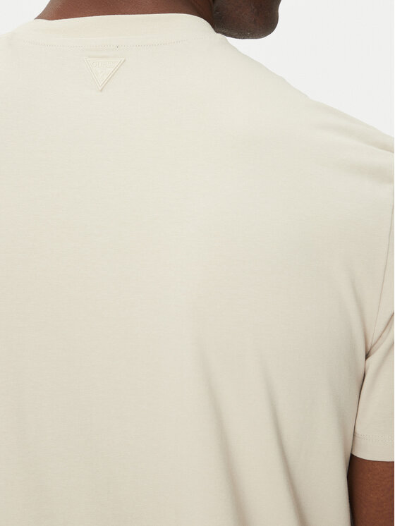 Guess Guess T-Shirt Z2YI11 J1314 Beżowy Regular Fit