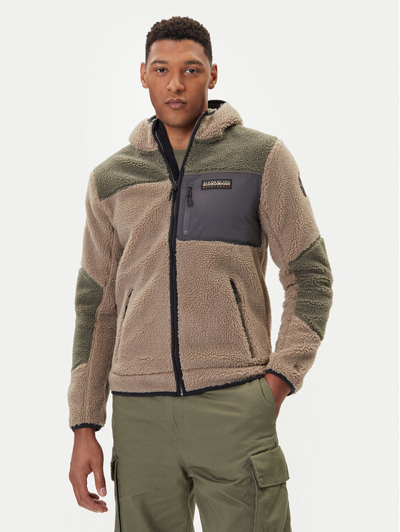 Napapijri Napapijri Fliis Yupik NP0A4GNS Roheline Regular Fit