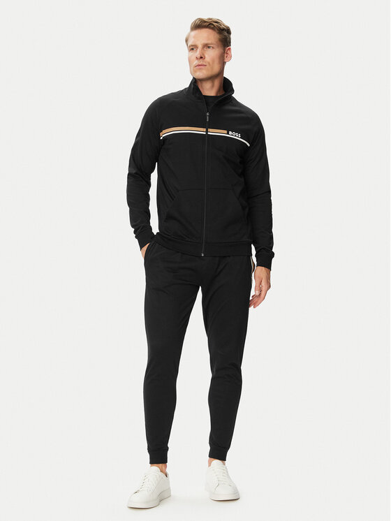 BOSS BOSS Bluza Authentic Jacket Z 50554779 Czarny Regular Fit