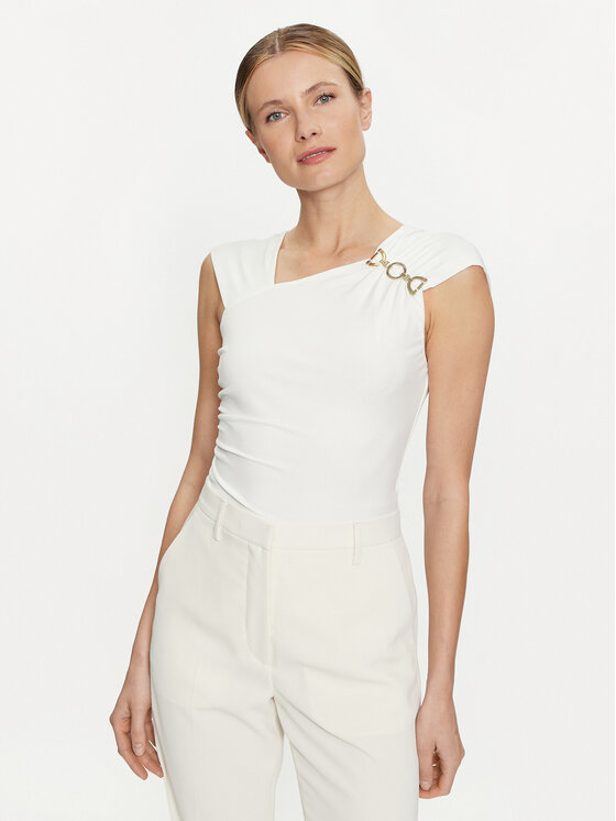 Marciano Guess Marciano Guess Halenka 4GGP05 6071Z Écru Slim Fit