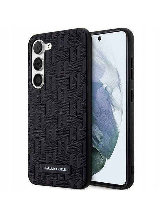 KARL LAGERFELD KARL LAGERFELD Etui na telefon Saffiano Czarny