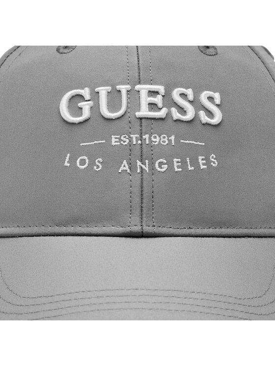 Guess Guess Шапка с козирка Not Coordinated Eco Headwear AM5023 POL01 Сив