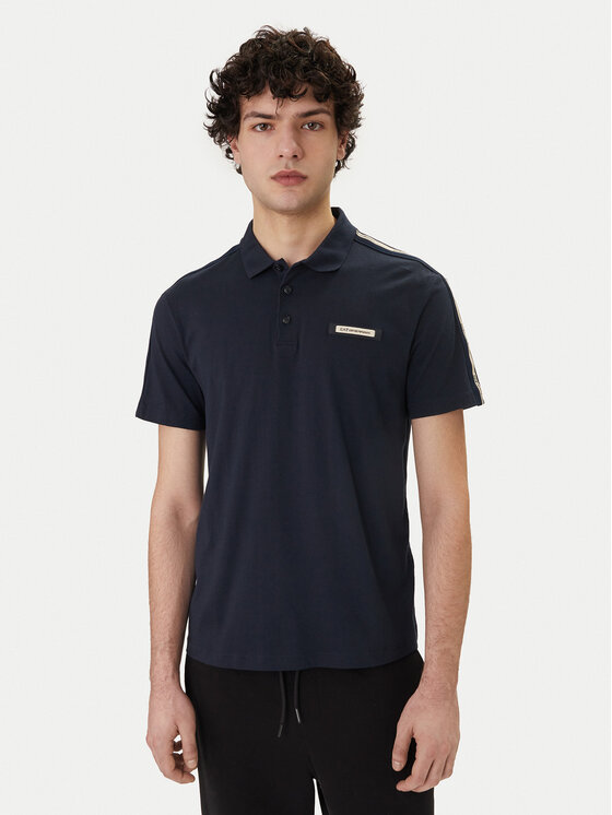 EA7 Emporio Armani EA7 Emporio Armani Polo 7M001477 AF10375 UB102 Granatowy Regular Fit