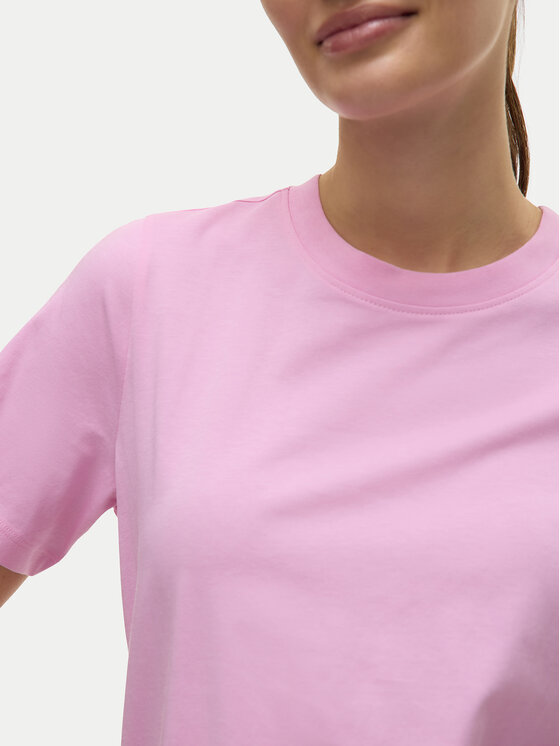 Vero Moda Vero Moda T-Shirt Paulina 10316991 Ροζ Regular Fit