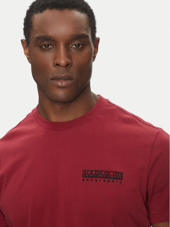 Napapijri Napapijri T-särk S-Vignoni NP0A4ILX Punane Regular Fit