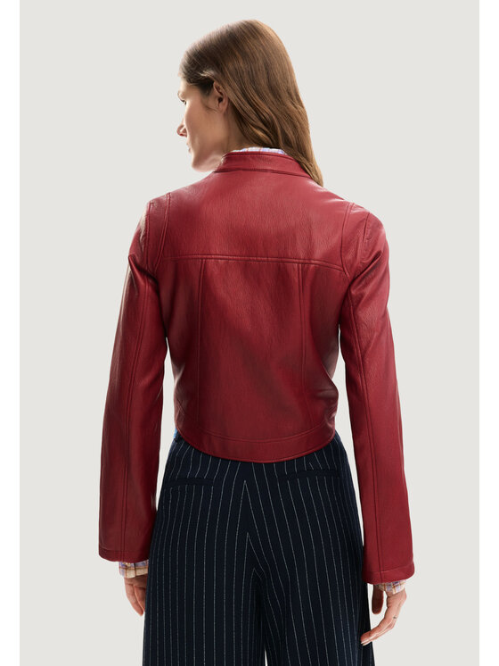 Desigual Desigual Nahkjope CHAQ_ARIEL Bordoopunane Casual Fit