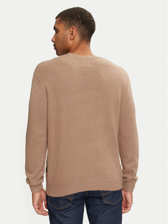 Only & Sons Only & Sons Pulover Anthony 22029798 Bej Regular Fit