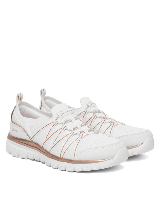Skechers Skechers Sneakersy Graceful 100888/WTRG Biela