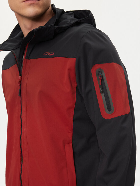 CMP CMP Kurtka przeciwdeszczowa 39A5027 Szary Regular Fit