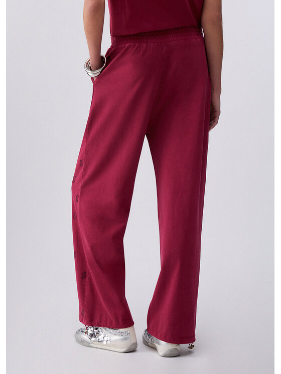 Liu Jo Liu Jo Pantaloni di tessuto TA6102JS008L9029 Rosso Regular Fit