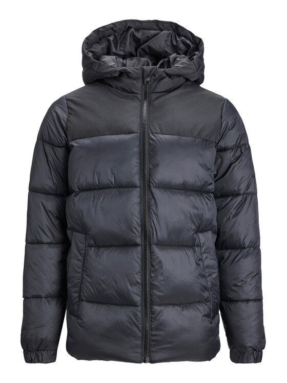 Jack & Jones Junior Jack & Jones Junior Zimní bunda 12236884 Černá Regular Fit