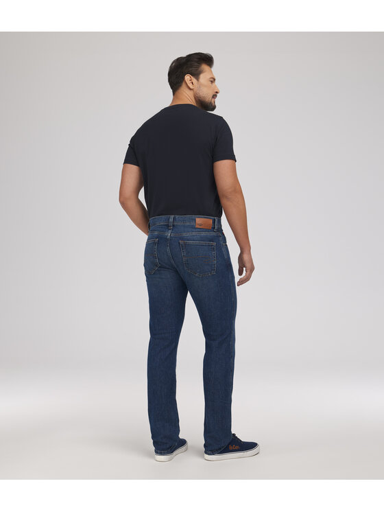 Lee Cooper Lee Cooper Jeansy JEANS M LC7504 7820 BRUSHED Niebieski Tapered Fit