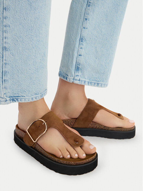 DeeZee DeeZee Σαγιονάρες CEO-LB-P2180 Καφέ