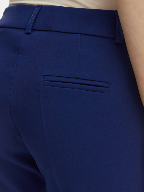 Maryley Maryley Pantaloni di tessuto 26EB52Z/43FR Blu scuro Regular Fit