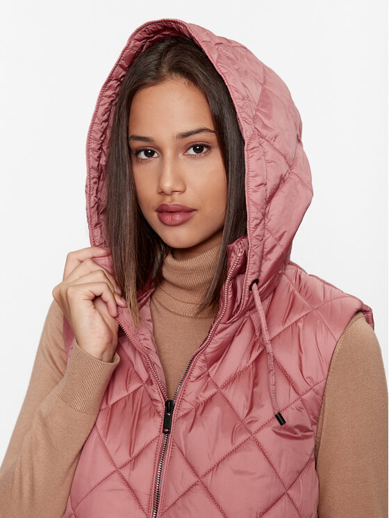 CMP CMP Αμάνικο Μπουφάν 33K3686 Ροζ Regular Fit