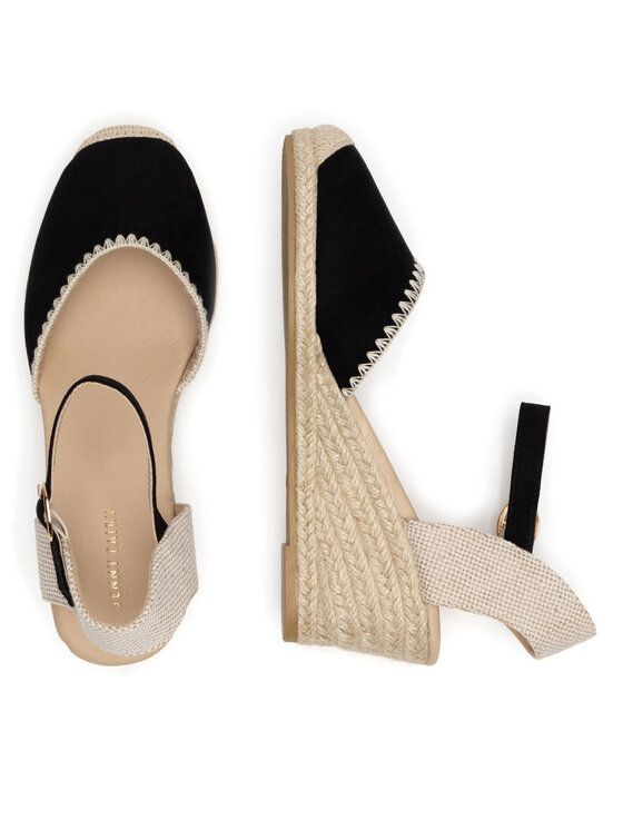 Jenny Fairy Jenny Fairy Espadryle WYL2610-1 Czarny