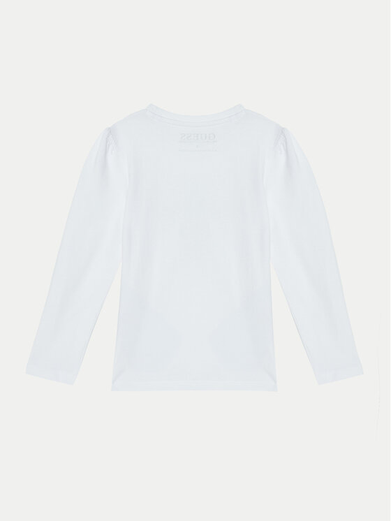Guess Guess Bluse K5RI08 K6YW4 Weiß Regular Fit