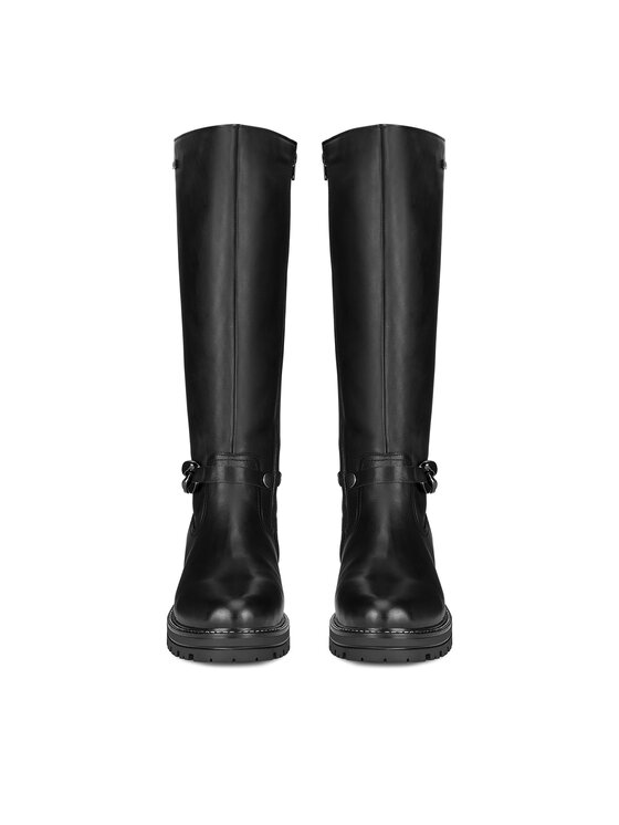 Remonte Remonte Oficerki D2282-01 Czarny