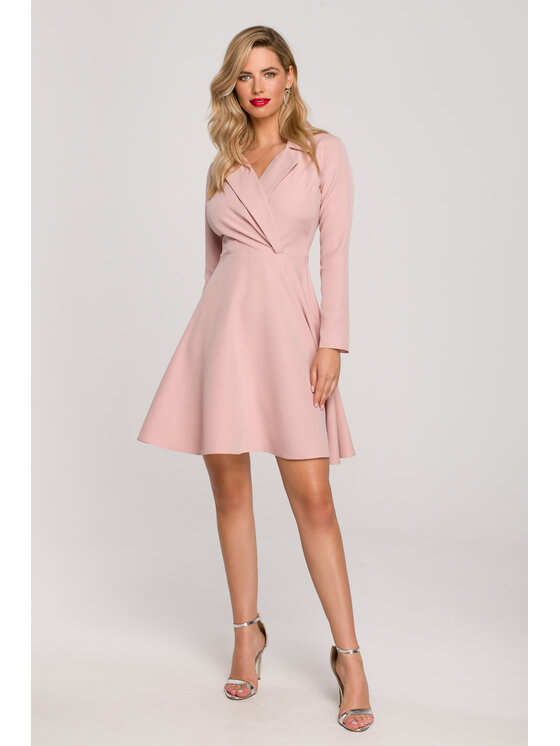 Makover Makover Abito da sera K138 Rosa Regular Fit