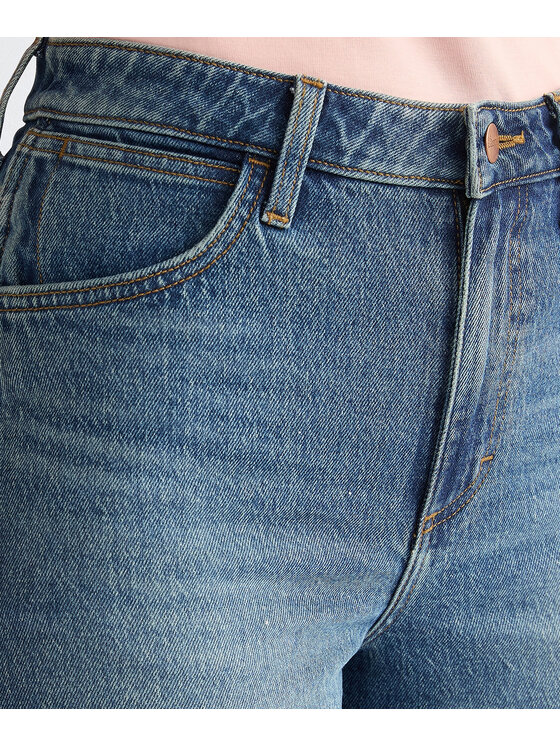 Wrangler Wrangler Szorty jeansowe 112378275 Niebieski Regular Fit