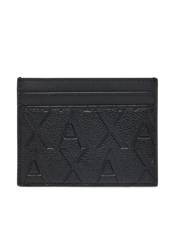 Armani Exchange Armani Exchange Sada peňaženka a puzdro na karty XM001273 AF12133 UC001 Čierna