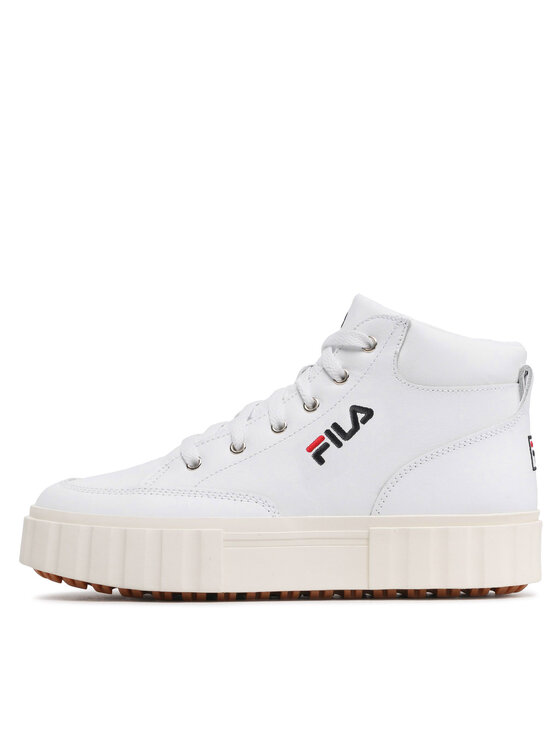 Fila Fila Tenisice Sandblast Mid Wmn FFW0187.10004 Bijela