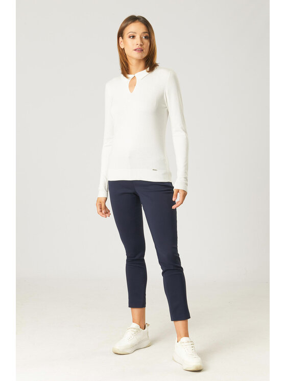 LAURELLA LAURELLA Svetr LAURELLA 3VA011801 Modrá Regular Fit