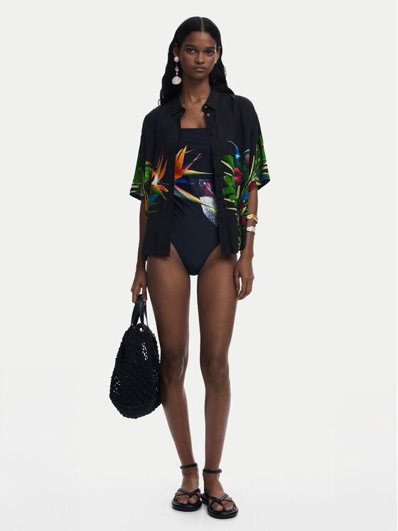 Desigual Desigual Kopalni kostum Colibri 25SWMK10 Črna