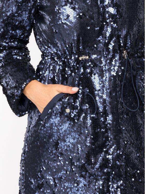 Parka 61245019 Blu scuro Regular Fit