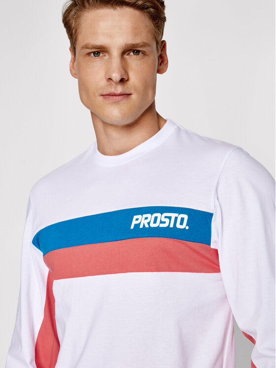 Longsleeve KLASYK Yama 2062 Bianco Regular Fit