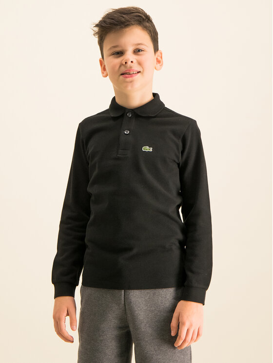 Lacoste Tricou polo PJ8915 Negru Regular Fit